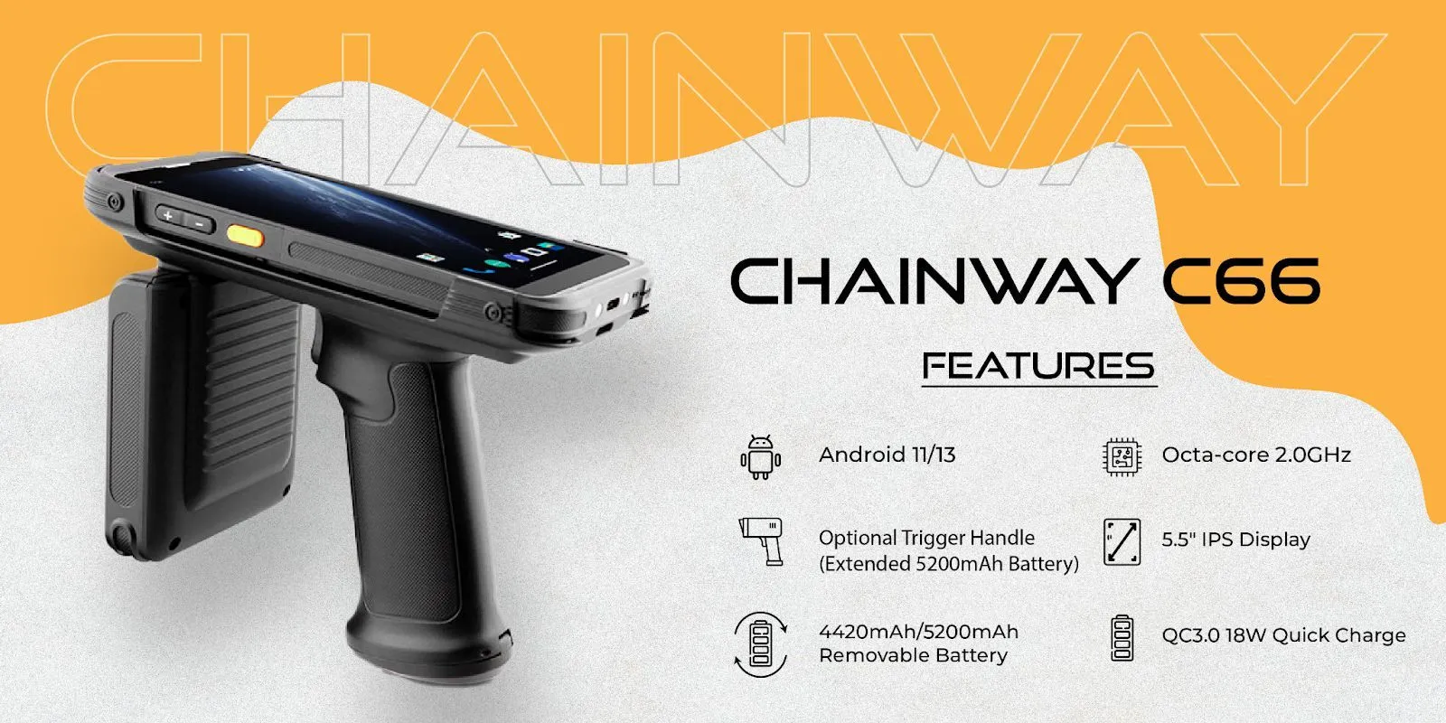 Chainway C66 UHF Feature Info