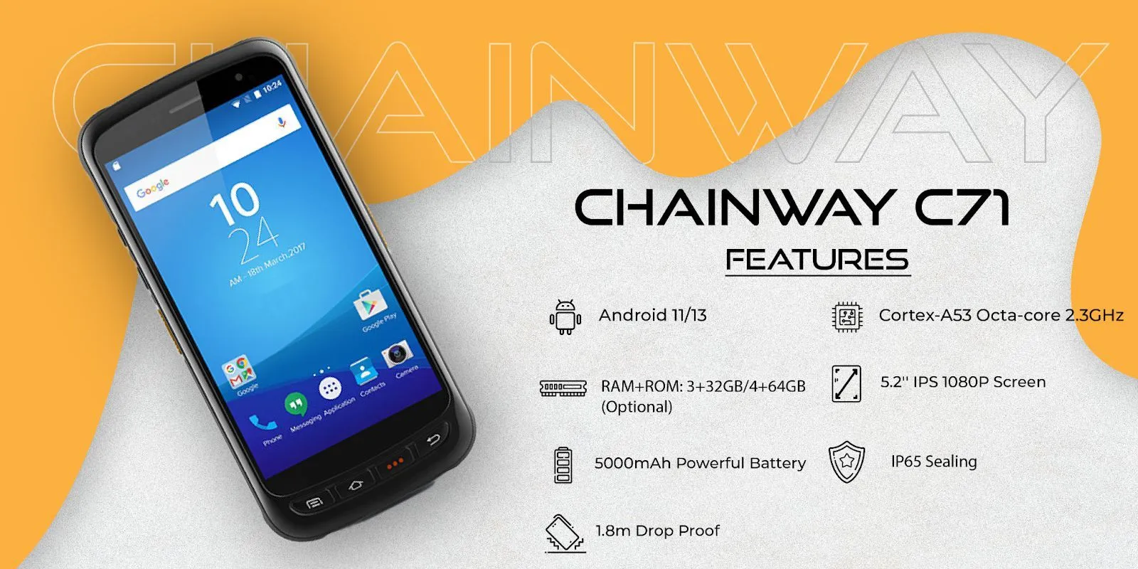 Chainway C71 Feature Info