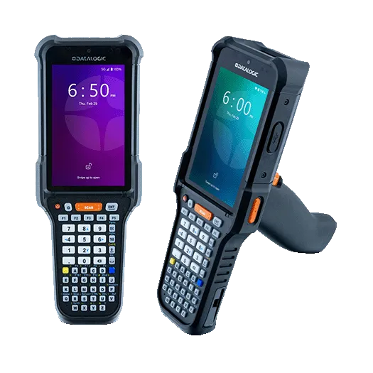 Datalogic Falcon X60 — Máy kiểm kho công nghiệp siêu bền, bản cầm tay và pistol grip, Wi-Fi 6/6E