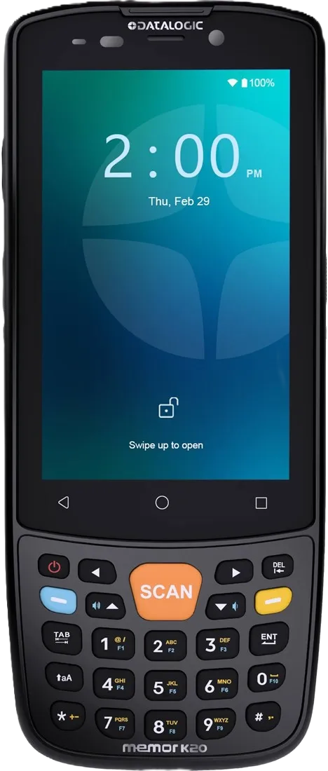 Datalogic Memor K20 — Máy kiểm kho Android 13, bàn phím 24 phím, Wi-Fi 5, IP64