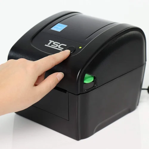 TSC DA200 Series — mặt sau cổng USB/LAN/