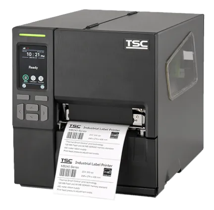 TSC MB340T máy in mã vạch công nghiệp performance 300 dpi