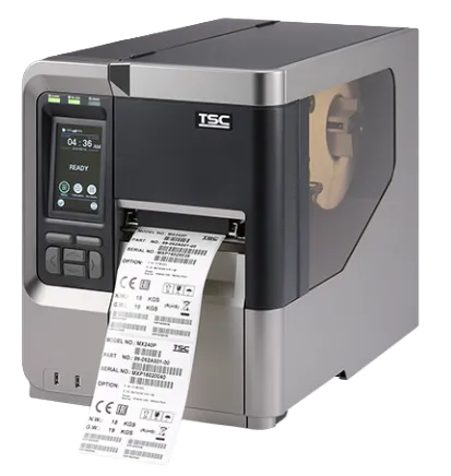 TSC MX640P máy in mã vạch công nghiệp 600 dpi