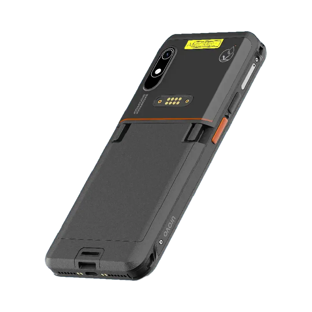 Urovo DT610 — Sơ đồ tính năng: RFID UHF, chip Q-6690, pin hot-swap, 5G/Wi-Fi 7